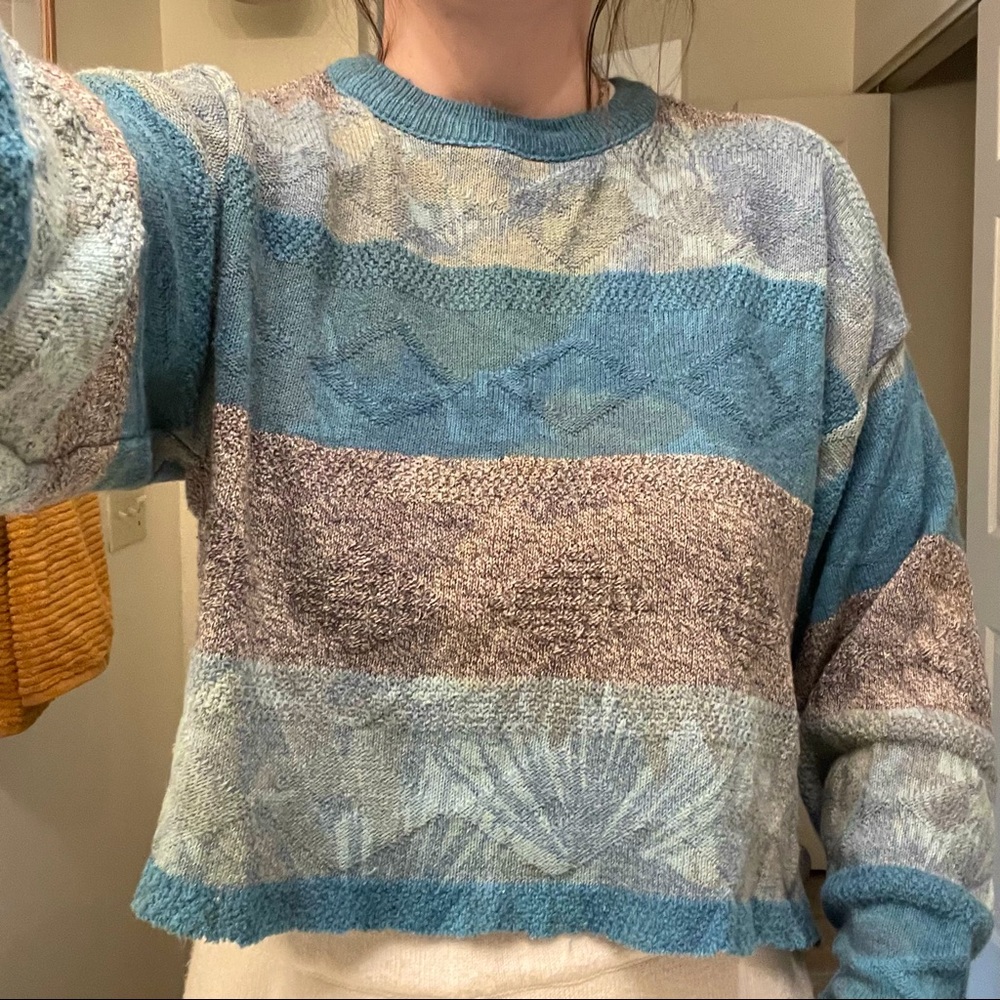 VINTAGE cropped sweater